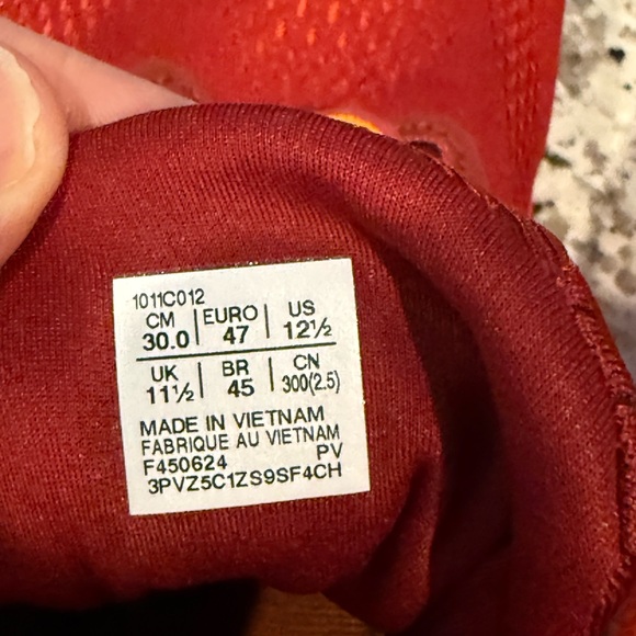 ASICS Men's Gel-Kayano 31 Running Shoes, 12.5, Cranberry/Habanero - Picture 6 of 7